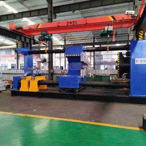 Horizontal Hydraulic Press Machine for Mounting and Dismounting Train Wheels 630T